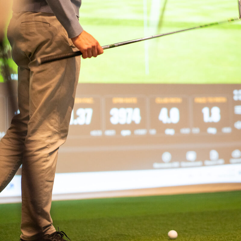 Practice golf in London